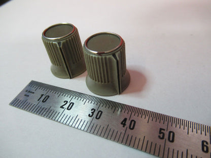 HP HEWLETT PACKARD SET OF PLASTIC KNOBS INSTRUMENT AS PICTURED Y6-B-09