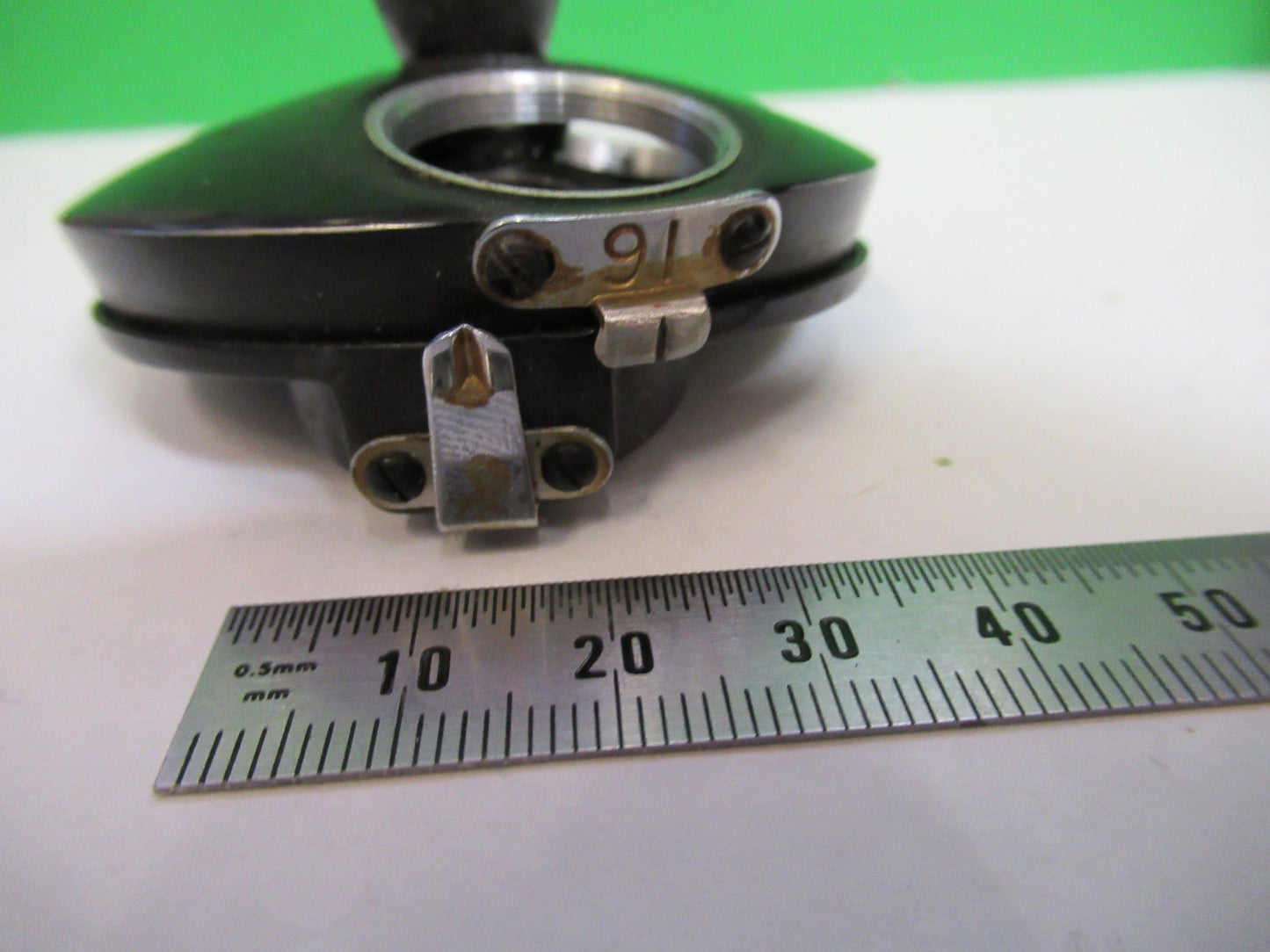 ANTIQUE NOSEPIECE AO SPENCER MICROSCOPE PART AS PICTURED U9-A-38