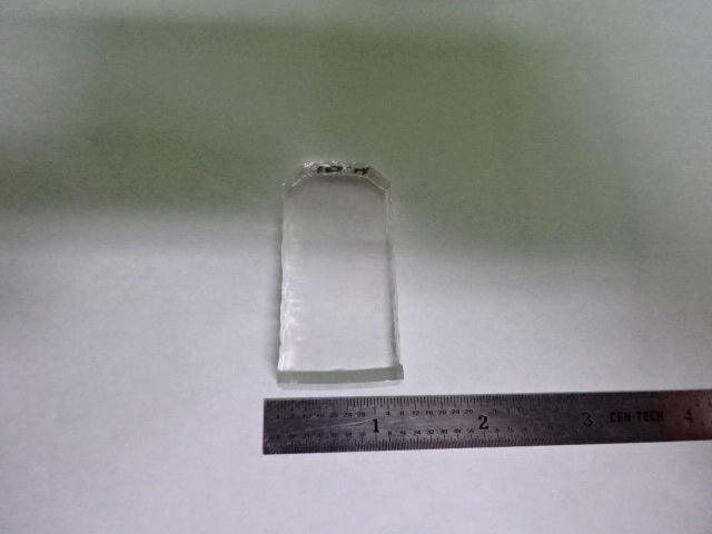 SYNTHETIC QUARTZ CRYSTAL Q FACTOR SLAB GROWTH FREQUENCY CONTROL AS IS #AS-96