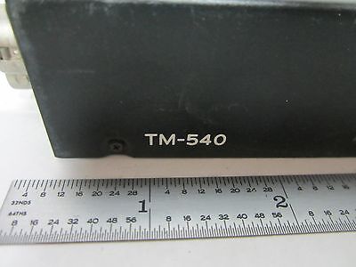 MICROSCOPE INSPECTION VIDEO CAMERA CCD PULNIX TM-540 OPTICS AS IS BIN#N4-17