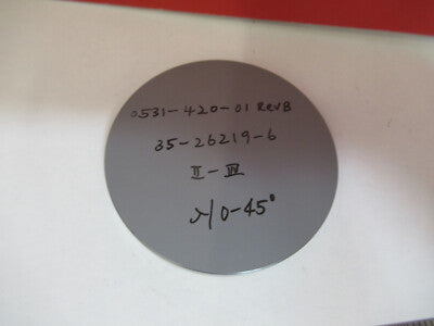 Optical Ii-iv Infrared Mirror Thick Silicon Wafer Optics
