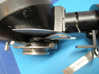 LEITZ GERMANY NOSEPIECE DARK PHASE RARE OPTICS MICROSCOPE PART AS IS &85-A-36