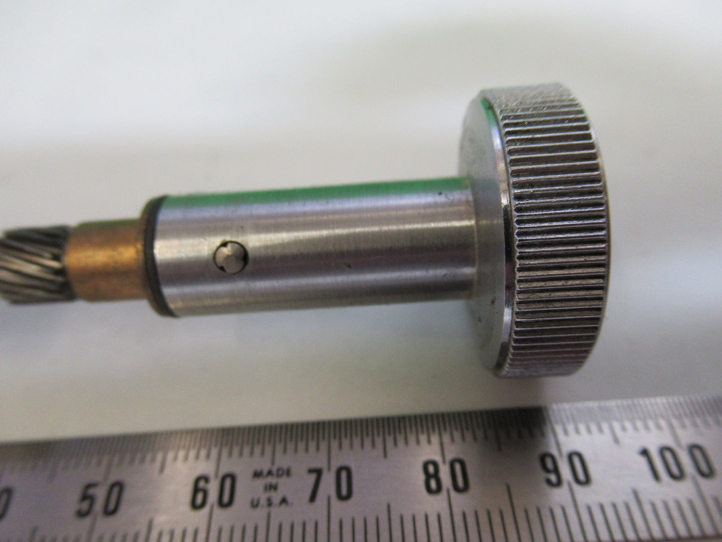 SPENCER AO SET of KNOBS STAGE ANTIQUE MICROSCOPE PART as pic T6-A-71