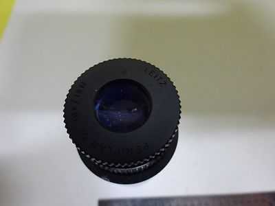 MICROSCOPE PART LEITZ WETZLAR GERMANY EYEPIECE 10X/18M OPTICS AS IS BIN#W9-32