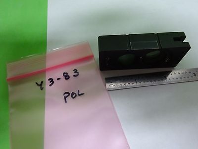 Microscope Ernst Leitz Germany Polarizer Pol 553454 Optics AS IS