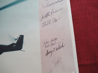 LARGE COLLECTABLE NORTHROP GRUMMAN SIGNED DESIGNER 1984 NIGHT STALKER HELICOPTER