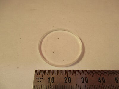 OPTICAL FLAT 30mm DIAMETER OPTICS AS PICTURED &13-89