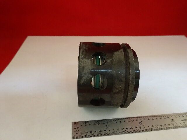MICROSCOPE PART REICHERT ILLUMINATOR ASSEMBLY LENS OPTICS AS IS #IL6-26