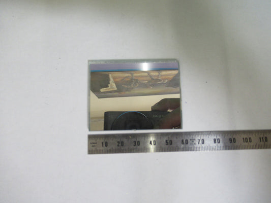 OPTICAL  FLAT MIRROR OPTICS AS IS #Z5-A-58