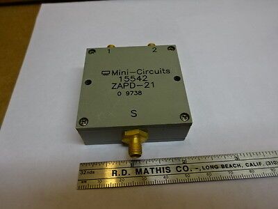 RF MICROWAVE MODULE MINI CIRCUITS ZAPD-21 FREQUENCY CONTROL AS IS #81-39