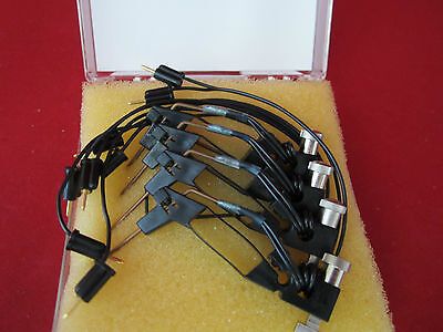 ELECTRO SCIENTIFIC INDUSTRIES ESI BLACK PROBE SET SEMICONDUCTOR WIRE BOND BIN#4