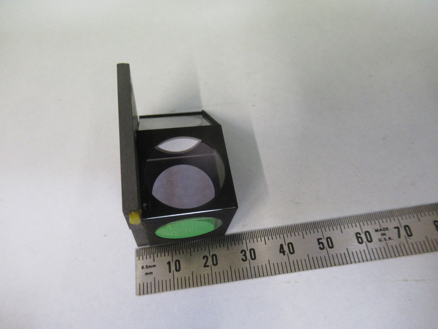 LEITZ WETZLAR GERMANY GLASS PRISM MOUNTED MICROSCOPE PART AS PICTURED &F3-B-84