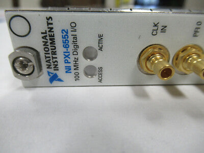 National Instruments Ni PXI-6552 Digital I/o Board Module