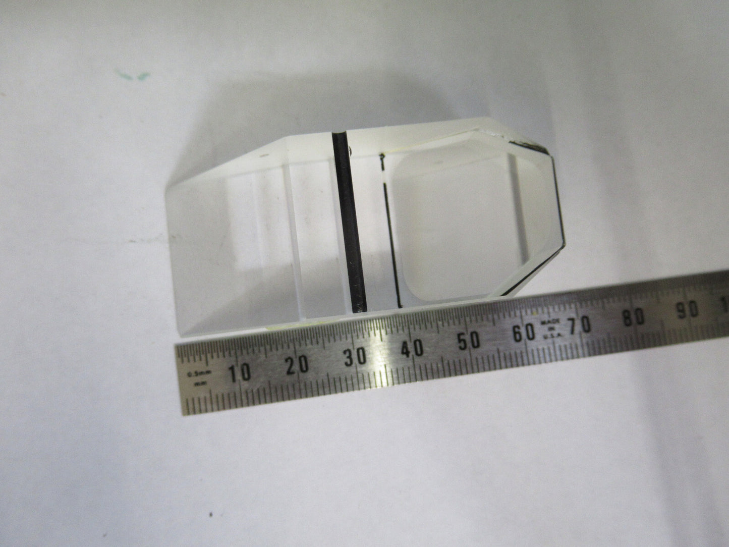 Nikon Japan Head Glass Prism Optics Microscope Part