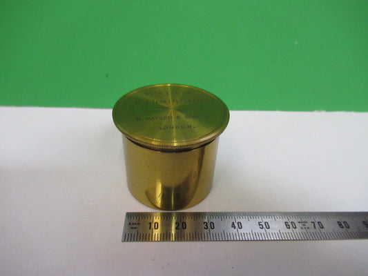 Antique Brass Watson UK 1890s Empty Can Microscope Part