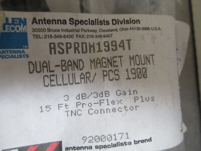 Antenna Dual Band Magnet Mount Cellular Pcs 1900
