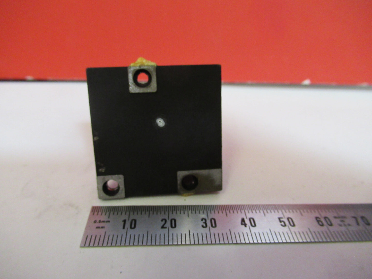 LEITZ WETZLAR GERMANY GLASS PRISM HEAD MICROSCOPE PART AS PICTURED  T1-A-52