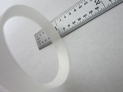 OPTICAL CONVEX CONCAVE THICK LENS LASER OPTICS BIN#L2-46