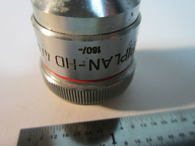 Optical Microscope Objective Carl Zeiss AG Germany Hd EPIPlan 4X Optics