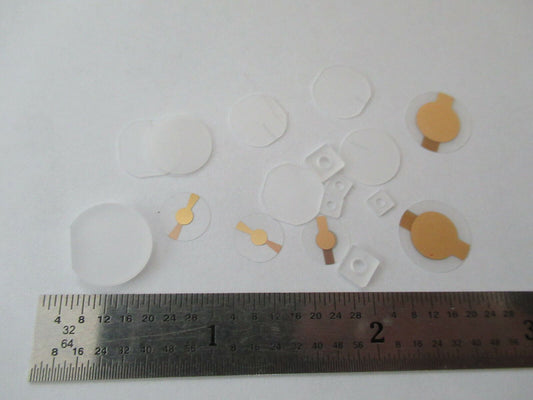 LOT BLANK PIEZOELECTRIC QUARTZ CRYSTAL X- Y- YX-CUT PIEZO SENSOR AS PIC #F5-A-63