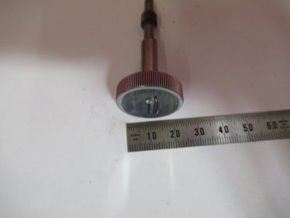 BAUSCH LOMB SUBSTAGE KNOB + GEAR MICROSCOPE PART AS PICTURED  T1-A-47