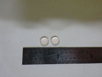 OPTICAL LOT 2 EA CONVEX LENS LASER OPTICS AS IS  BIN#P6-24