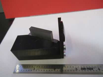 OLYMPUS JAPAN LENS + MIRROR ASSEMBLY OPTICS MICROSCOPE PART AS PICTURED &H6-A-24