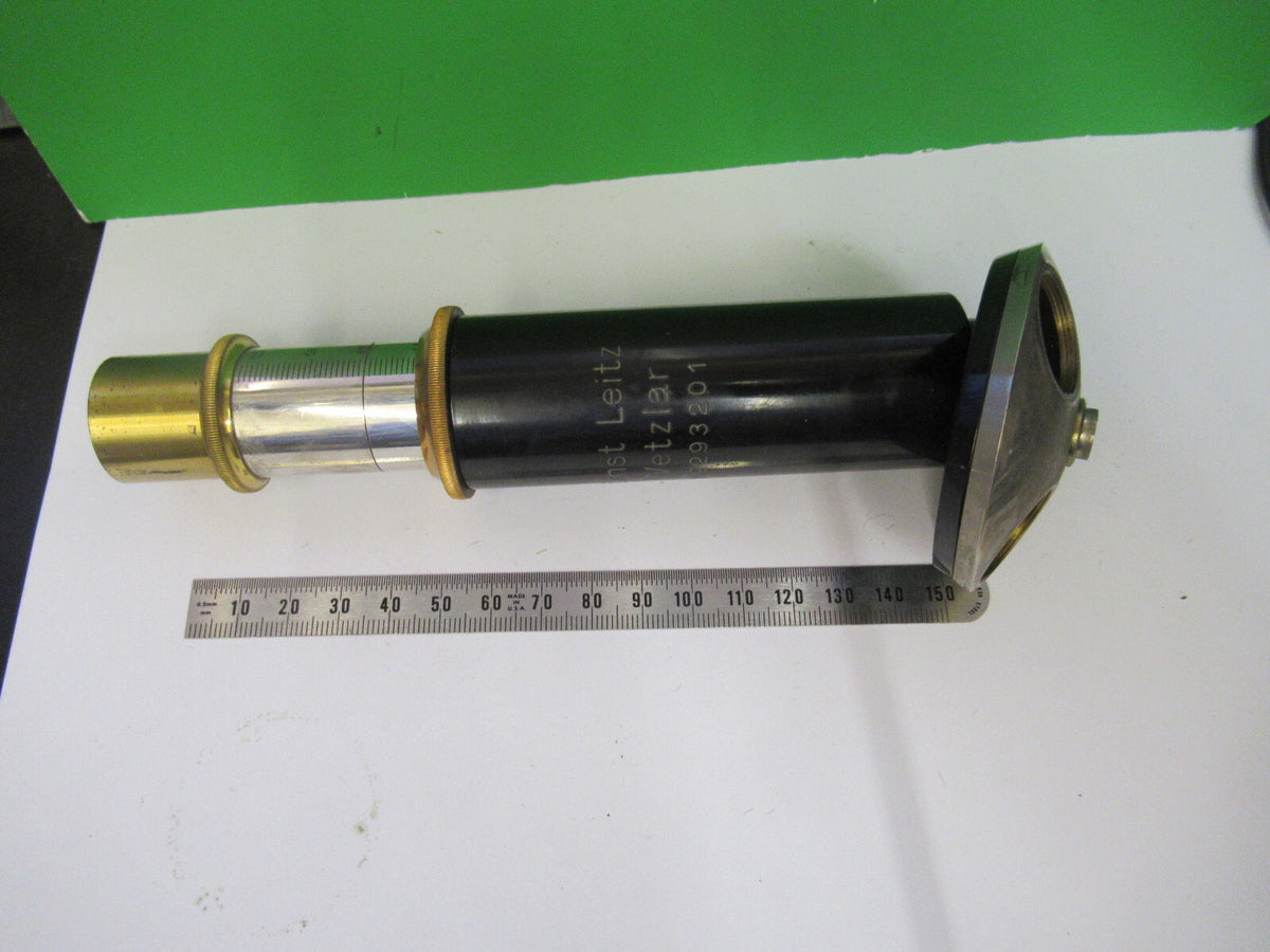 Ernst Leitz Wetzlar Antique Tubus +Nosepiece Microscope Part