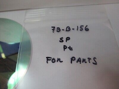 For parts SAPPHIRE WAFER SINGLE CRYSTAL PLATINUM COATED AS PICTURED &7B-B-156