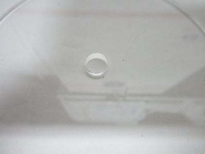 Optical Large Special BK7 Glass Wafer Wheel Filter Holed Laser Optics
