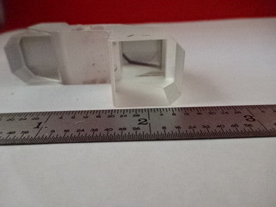 MICROSCOPE PART OPTICAL REICHERT AUSTRIA WEIRD PRISM OPTICS AS IS #U2-C-81