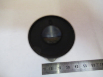 ANTIQUE BAUSCH LOMB EYEPIECE 5X OCULAR MICROSCOPE PART AS PICTURED Y2-A-63
