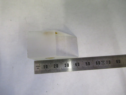 BAUSCH LOMB GLASS PRISM OPTICS MICROSCOPE PART AS PICTURED T2-A-63