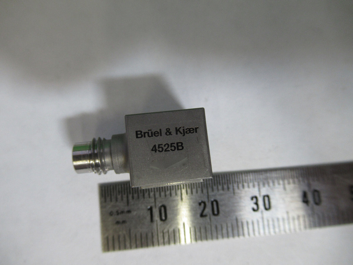 BRUEL KJAER  4525B TRIAX ACCELEROMETER VIBRATION SENSOR 10mV/g AS PICTURED W1-B5