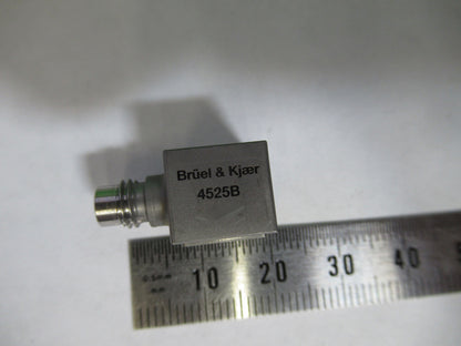 BRUEL KJAER  4525B TRIAX ACCELEROMETER VIBRATION SENSOR 10mV/g AS PICTURED W1-B5