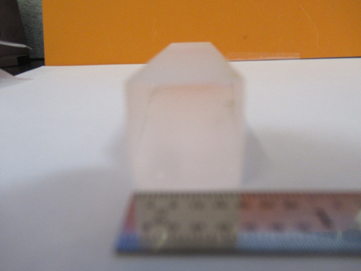 Optical Long Bi Convex Bar Glass Lens Rare Laser Optics