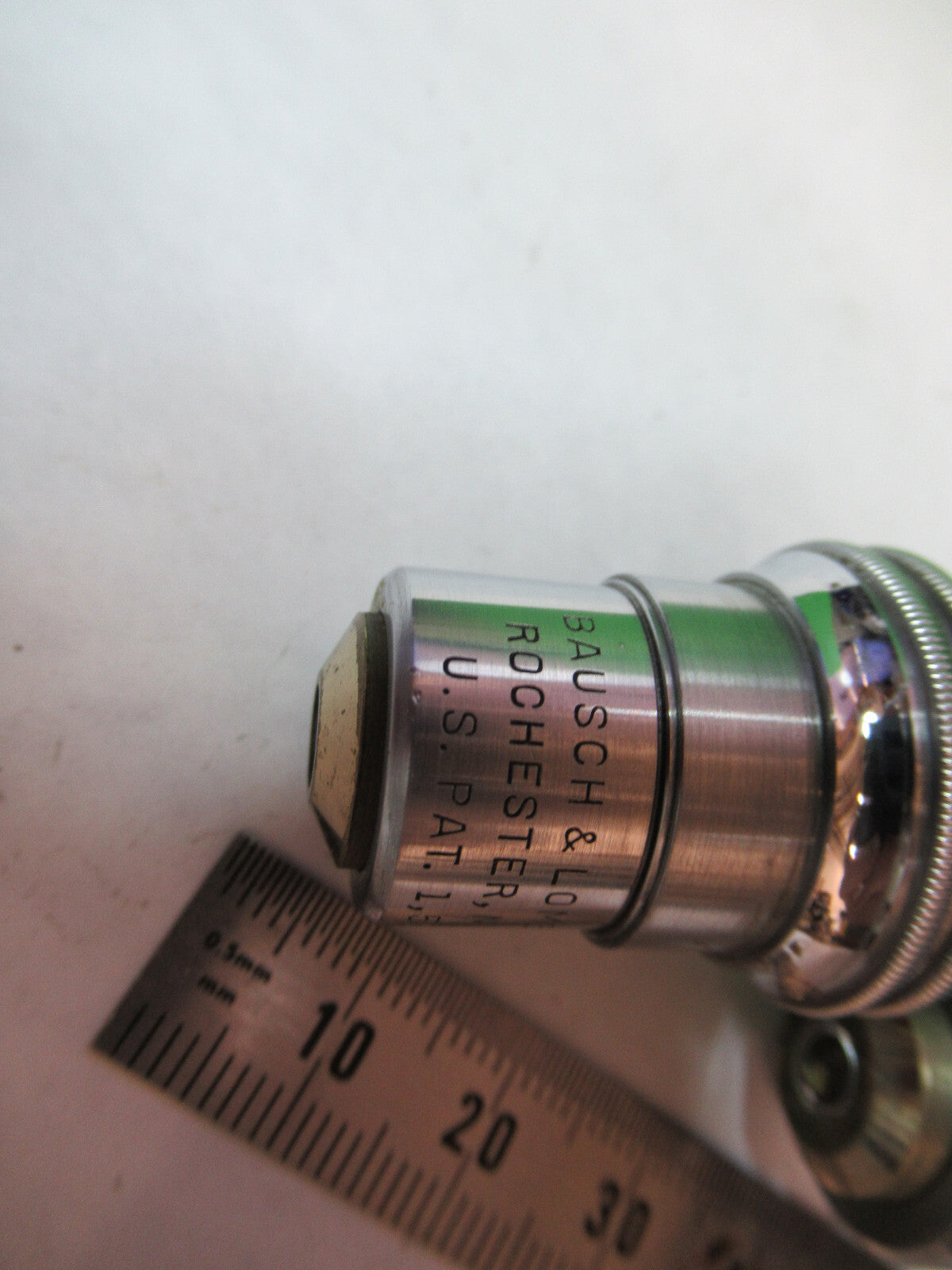OBJECTIVE LOT BAUSCH LOMB 10X 43X OPTICS MICROSCOPE PART AS PICTURED X2-A-87
