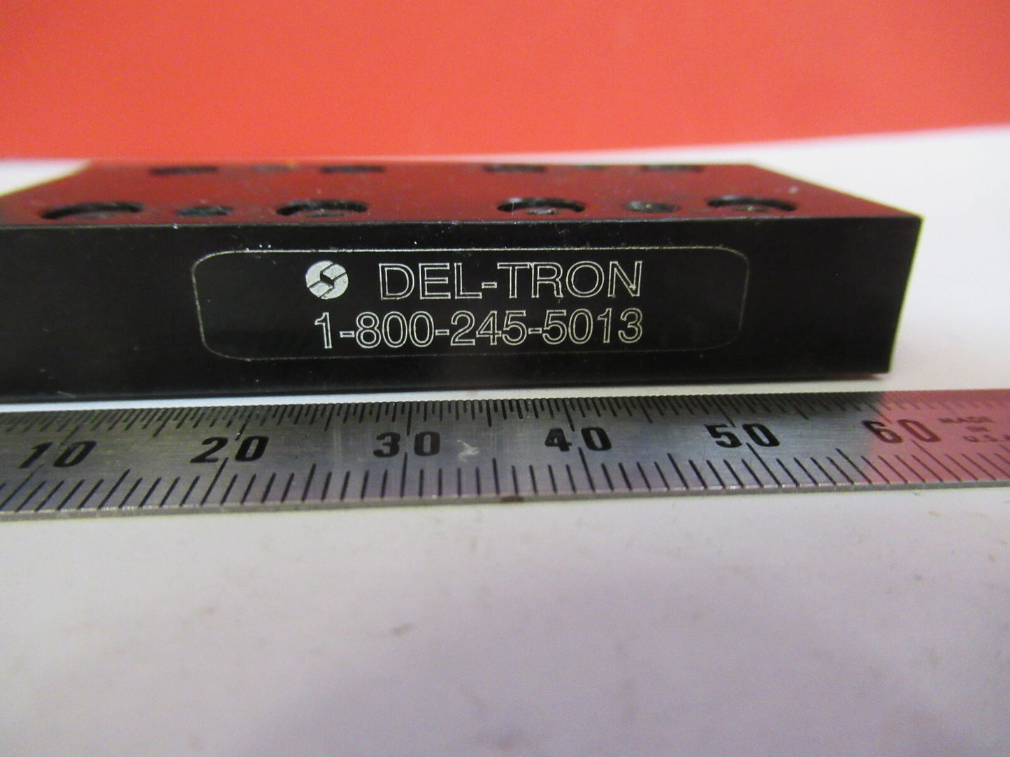 DEL-TRON LINEAR POSITIONING SLIDE BEARING PART AS PICTURED #H9-B-30