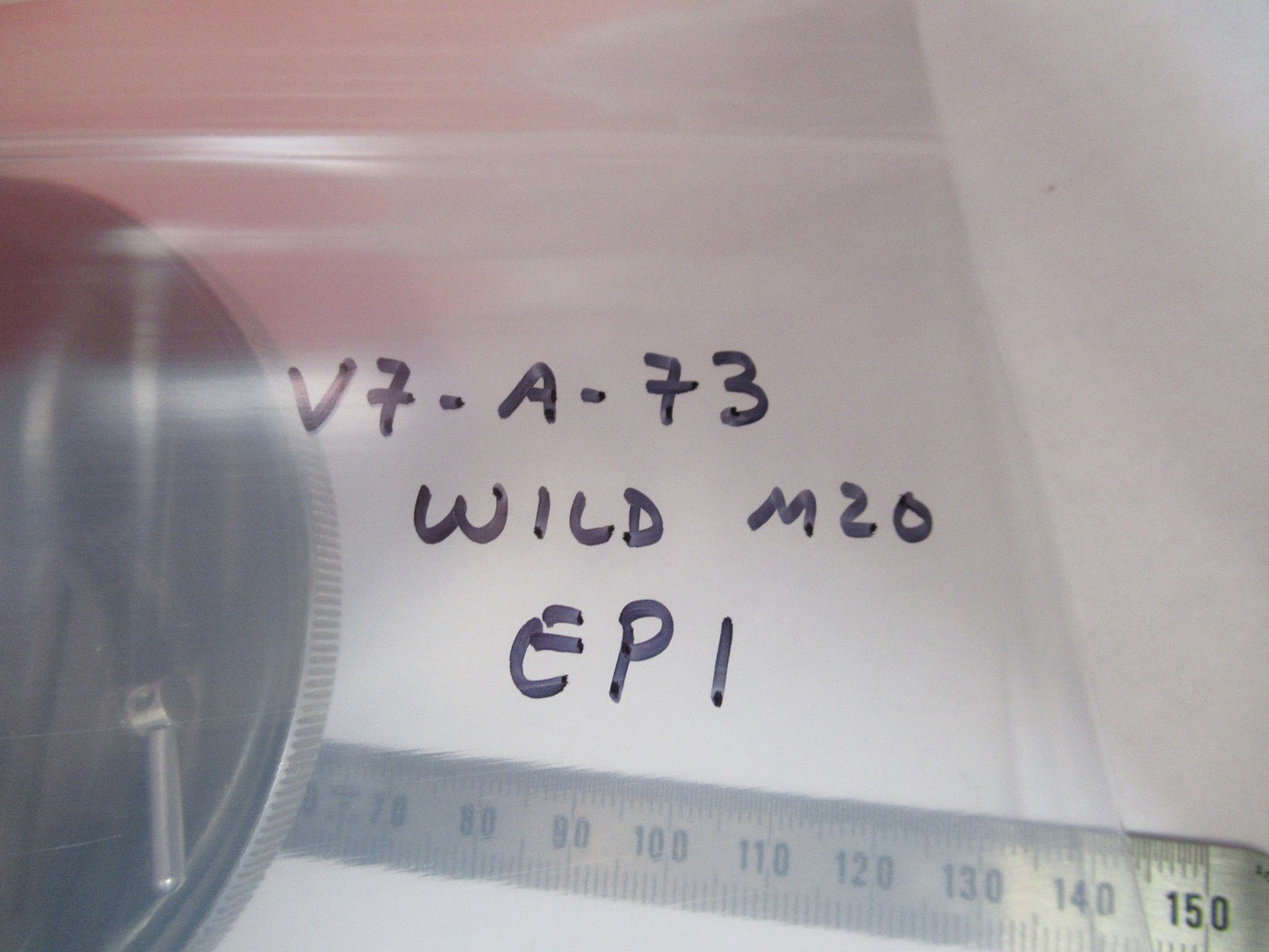 WILD SWISS HEERBRUGG NOSEPIECE EPI QUAD MICROSCOPE PART AS PICTURED V7-A-73