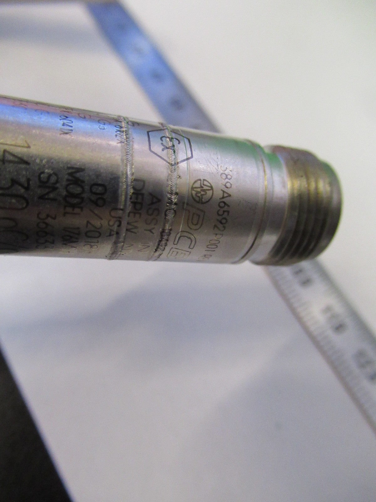 PCB PIEZOTRONICS 176M18 HIGH TEMP PRESSURE SENSOR 14 pC/psi AS PICTURED V3-A-11