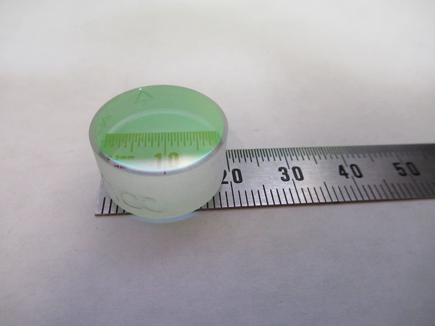 OPTICAL COATED DICHROIC MIRROR FILTER LASER OPTICS LENS AS PICTURED U8-A-129
