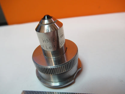 ANTIQUE ERNST LEITZ 40X HM6.3 OBJECTIVE LENS MICROSCOPE PART as pictured A2-A-44