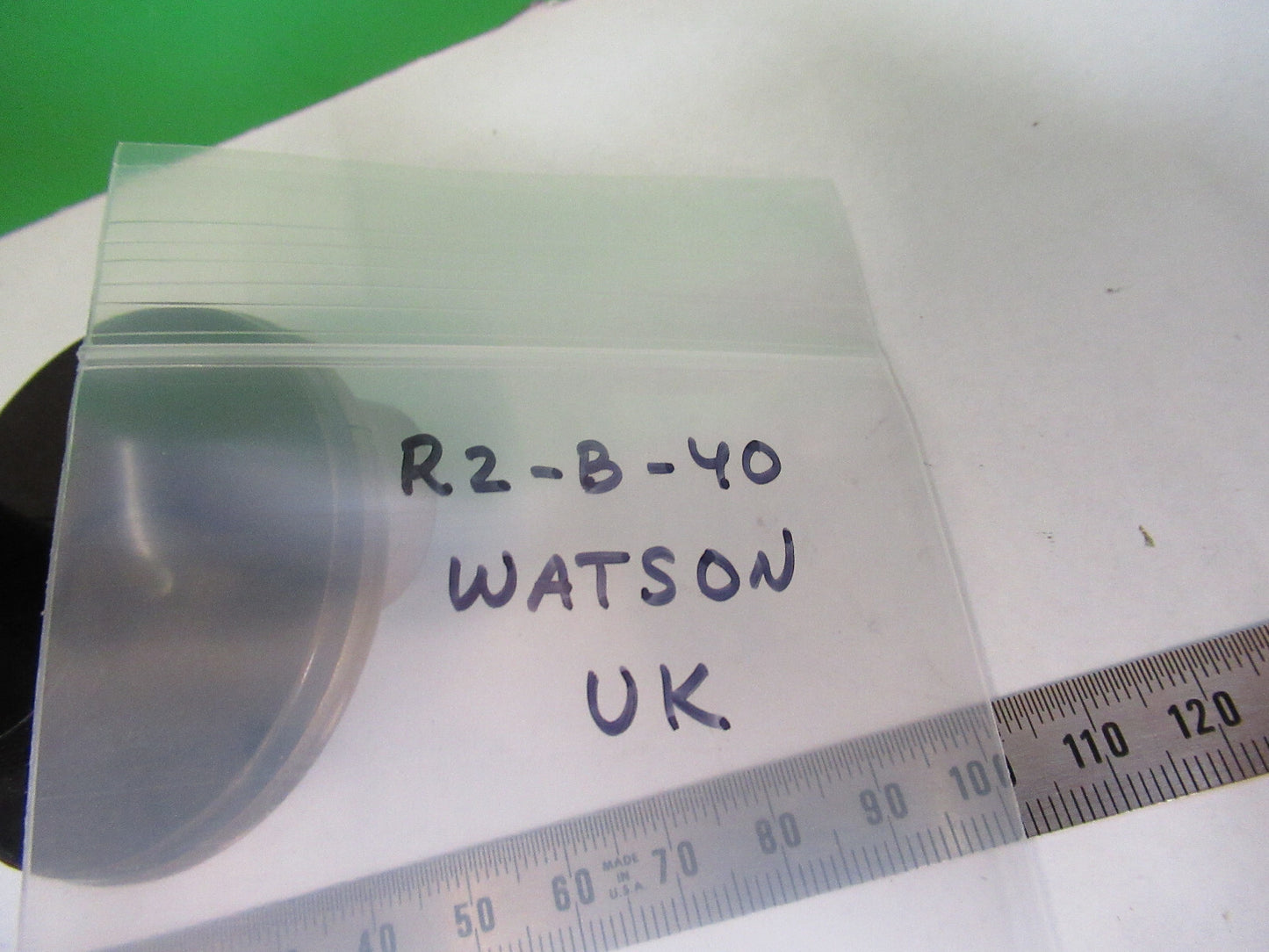 ANTIQUE BRASS NOSEPIECE ASSEMBLY UK WATSON  MICROSCOPE PART AS PICTURED &R2-B-40