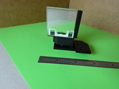 MICROSCOPE PART REICHERT LEICA POLYLITE BEAM SPLITTER  OPTICS AS IS #L5-B-05