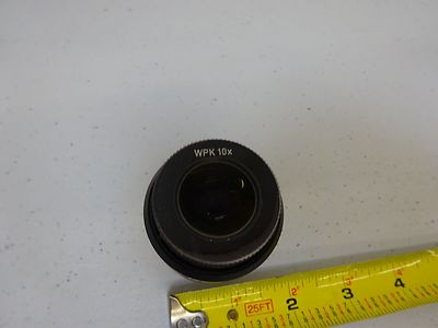 MICROSCOPE PART POLYVAR REICHERT EYEPIECE WPX 10X OPTICS AS IS BIN#P4-B-09