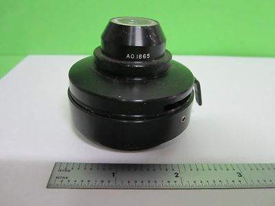 Microscope American Optics American Optical Co. 1865 Lwd Substage Condenser