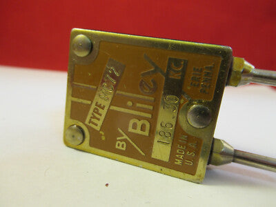 Bliley Electric Co. Wurlitzer 186.30 Kc Antique Quartz Crystal Frequency