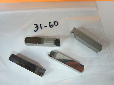 LOT 4 EA GAGE STANDARD BLOCKS ?? AS IS BIN#31-60