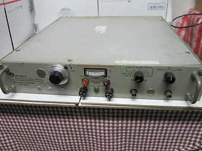 HALLICRAFTERS MANSON LAB ULTRA STABLE QUARTZ OSCILLATOR 1 MHz FREQUENCY STANDARD