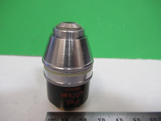 Carl Zeiss AG Objective Pol 40X /160 Polarization Microscope Part
